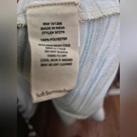 Soft Surroundings Cyra Patterned Midi Dress 1X - Picture 6 of 6